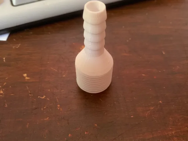 Hose connector 10mm to 1/2"