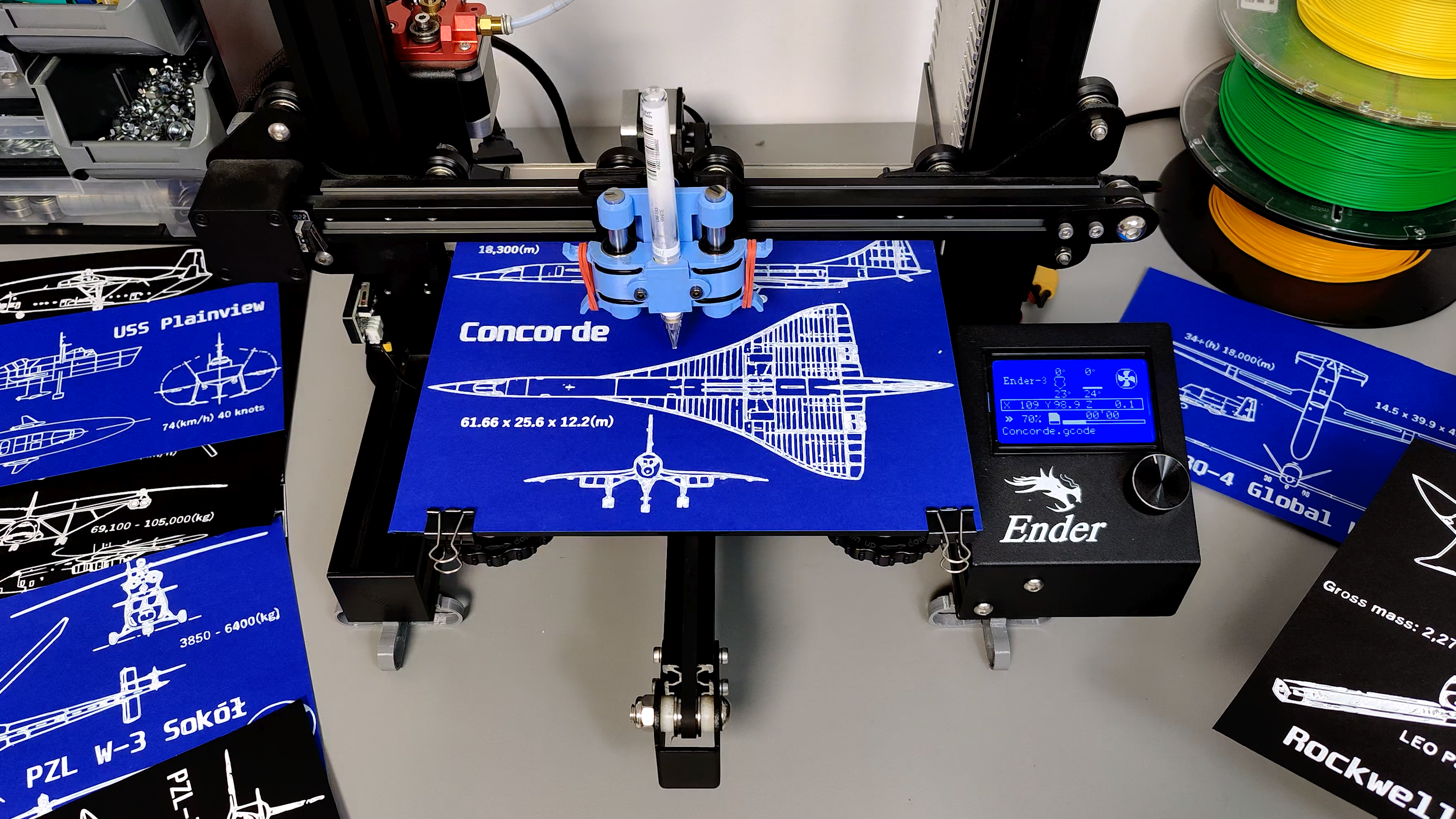 Miniatura 6 do modelo 3D Printable Blueprints Collection