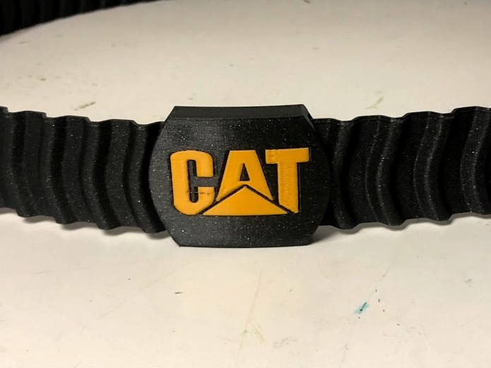 Caterpillar Belt - Print in Place by Cisco3D | Download free STL model ...