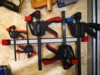 Magnetic bar holder for tools workzone parkside