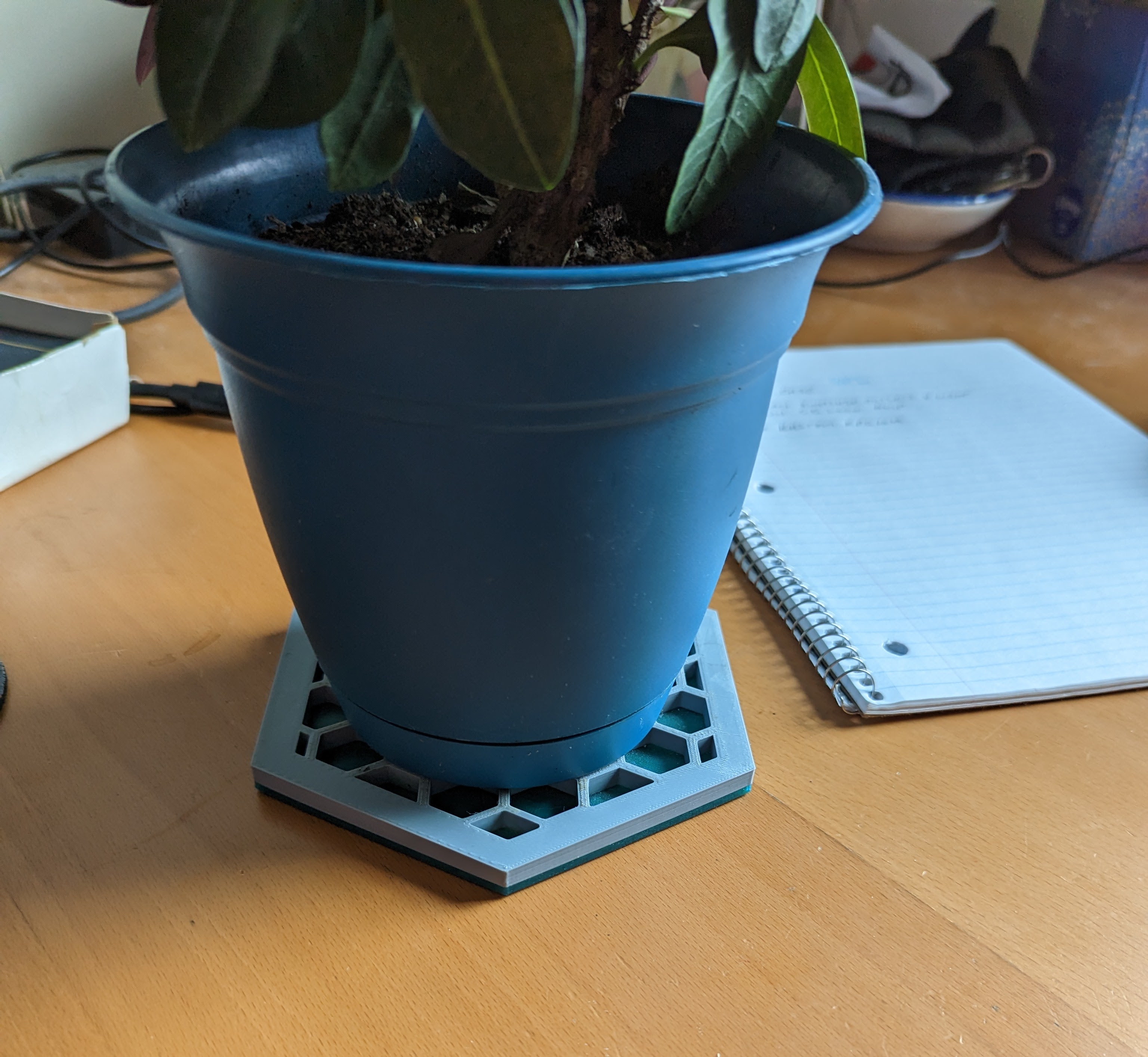 Miniatura 2 do modelo 3D Hex Coaster