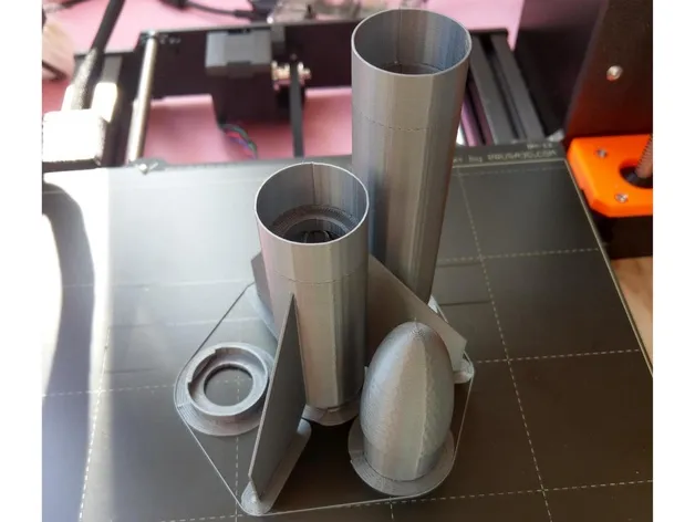 Modular Flyable Model Rocket by olexa | Download free STL model ...