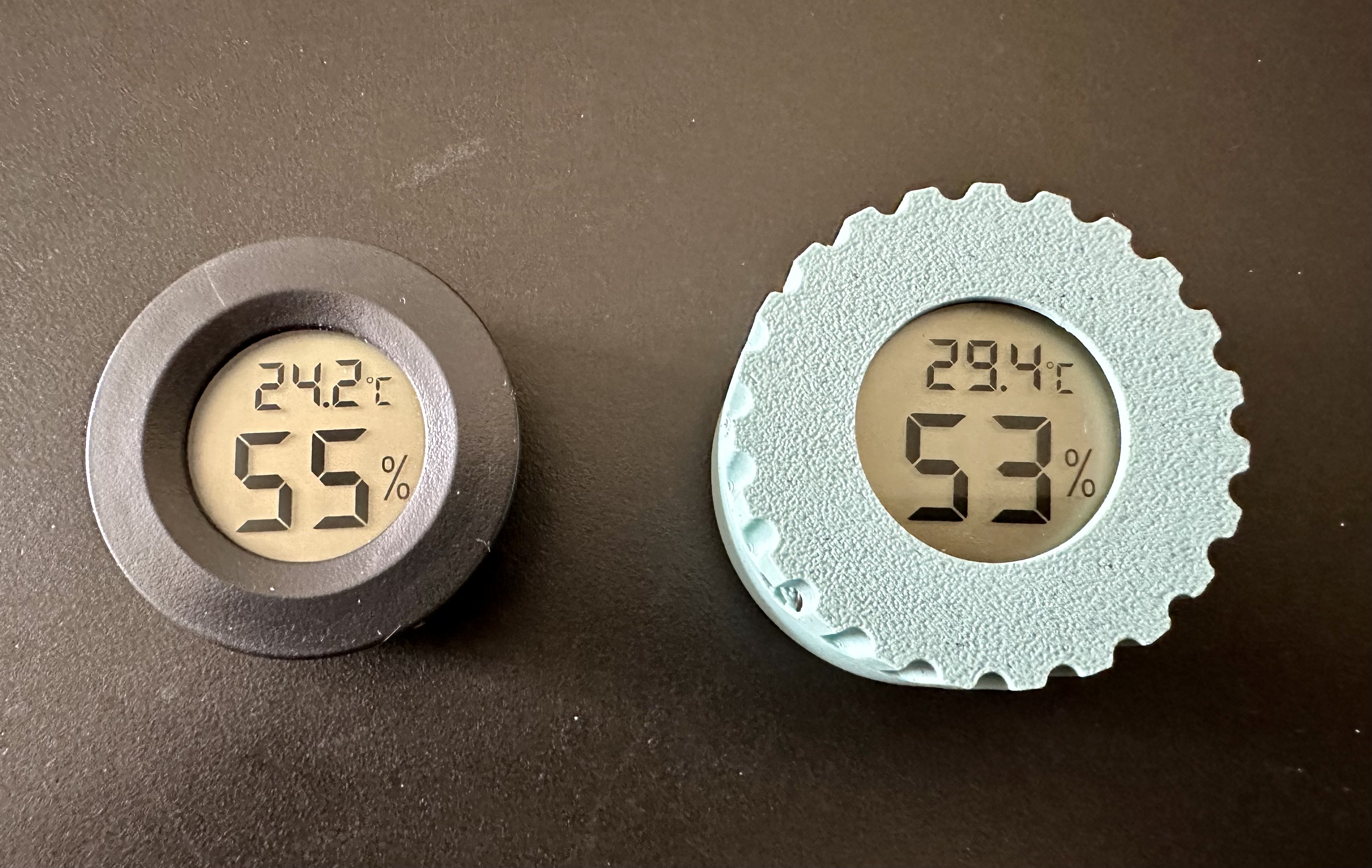 Silica gel container hygrometer replacement lids 3D model thumbnail