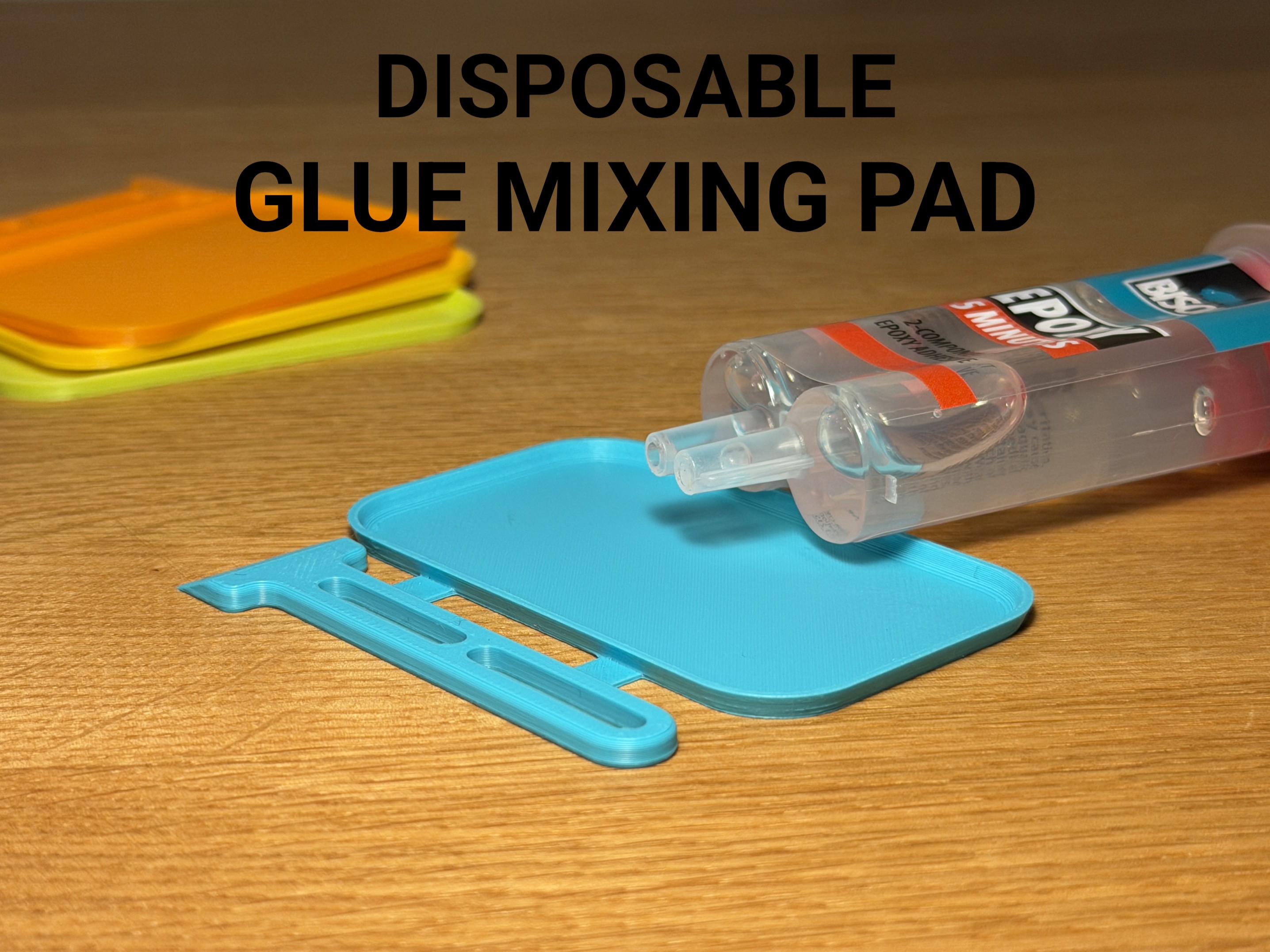 Disposable Glue Mixing Pad