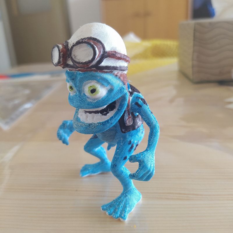 Crazy frog by pokus0NE | Download free STL model