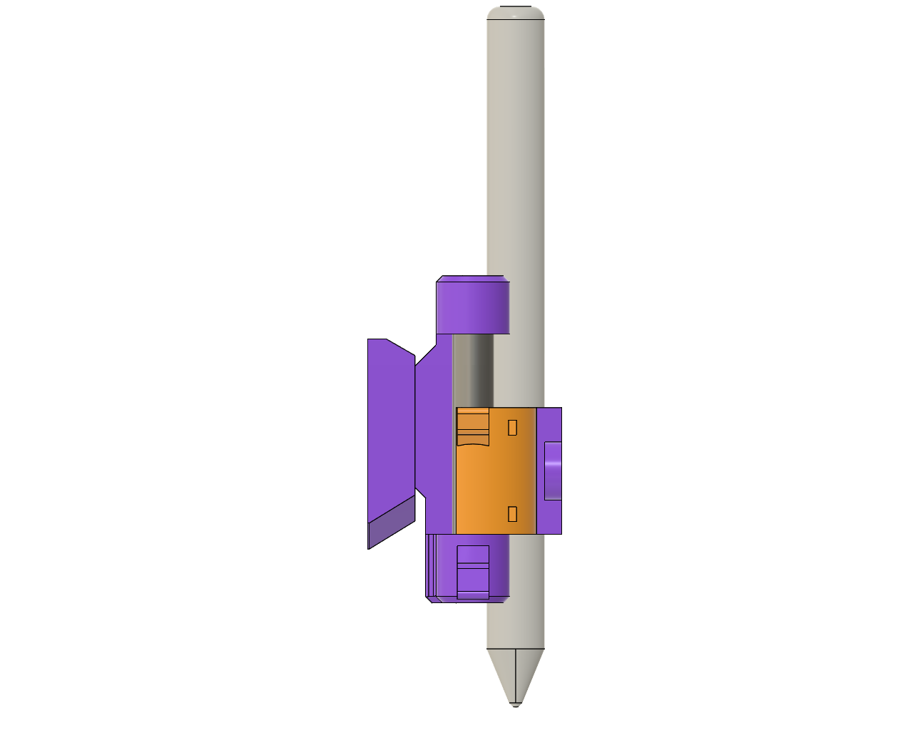 Precision Pen Mount With Linear Bearings By Basement Creations precision-pen-mount-with-linear-bearings-by-basement-creations