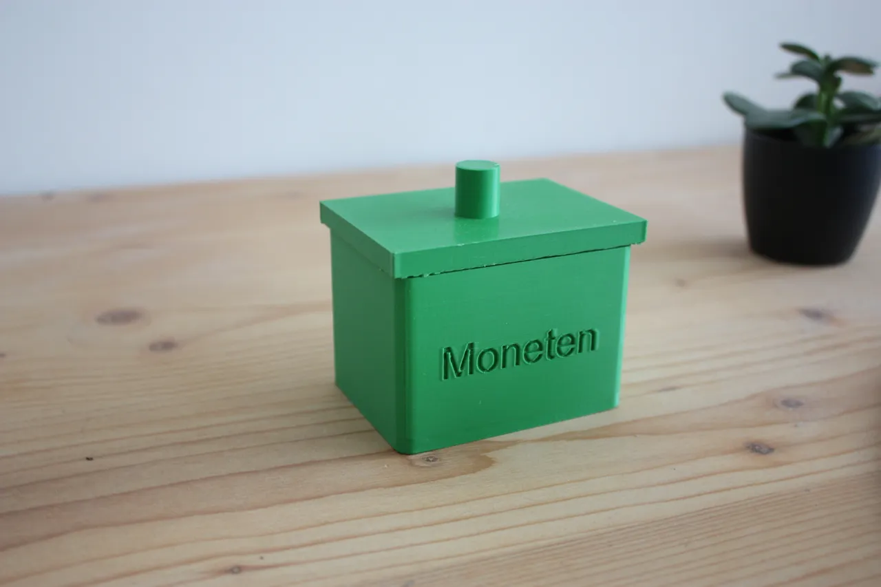 Money saving Box by Diekartoffel | Download free STL model | Printables.com