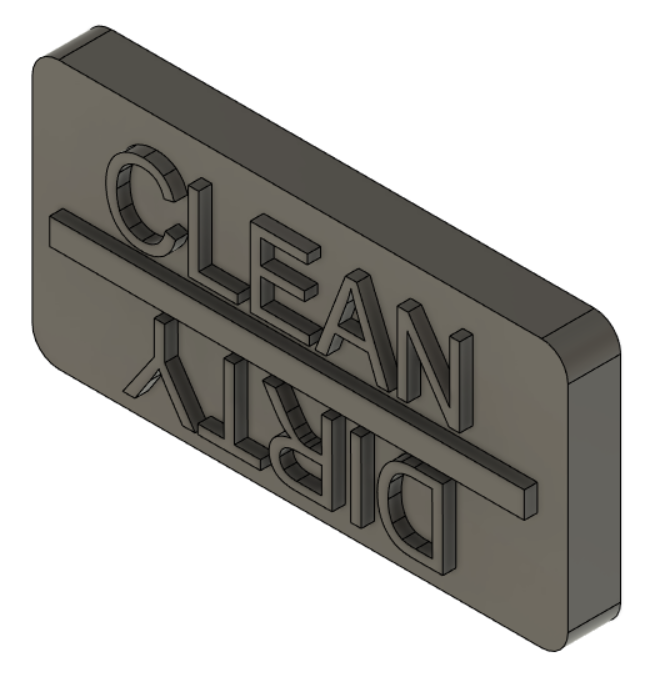 Dishwasher Magnet (Clean/Dirty)