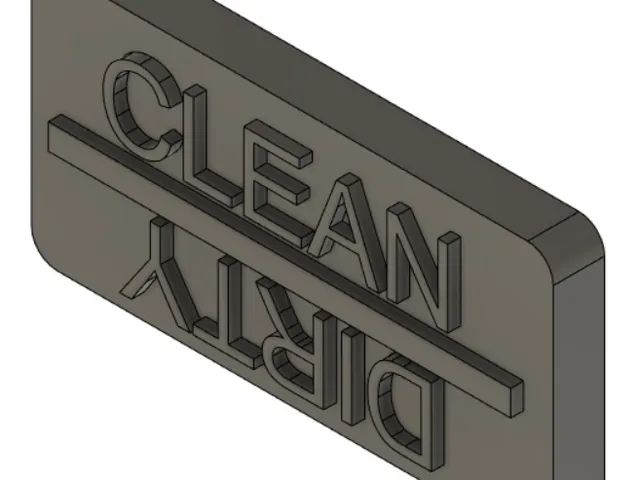 Dishwasher Magnet (Clean/Dirty)
