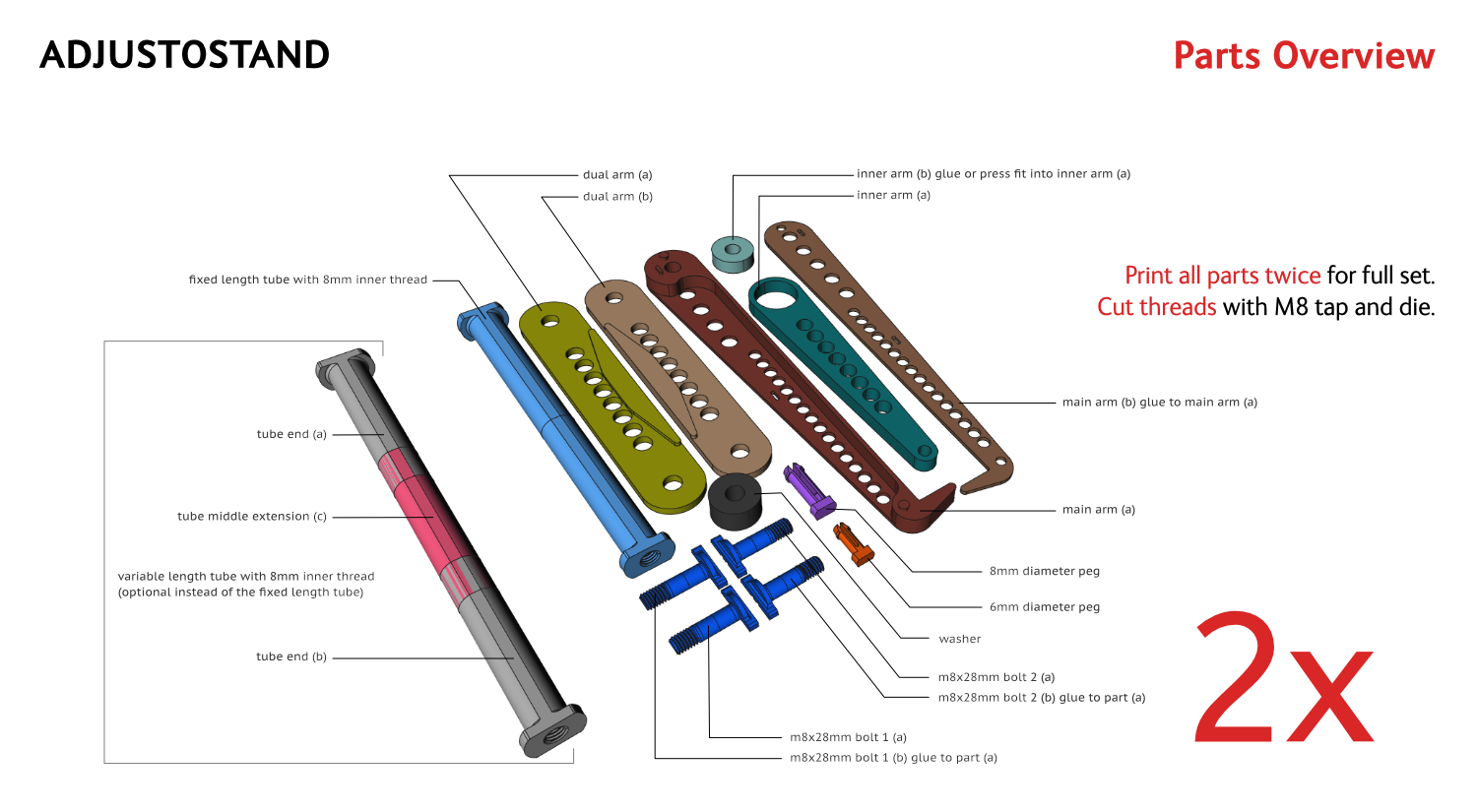 ADJUSTOSTAND, the highly adjustable laptop stand by Chopcat Suey