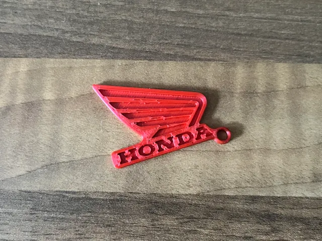 Honda Logo - Wing Logo Keychain