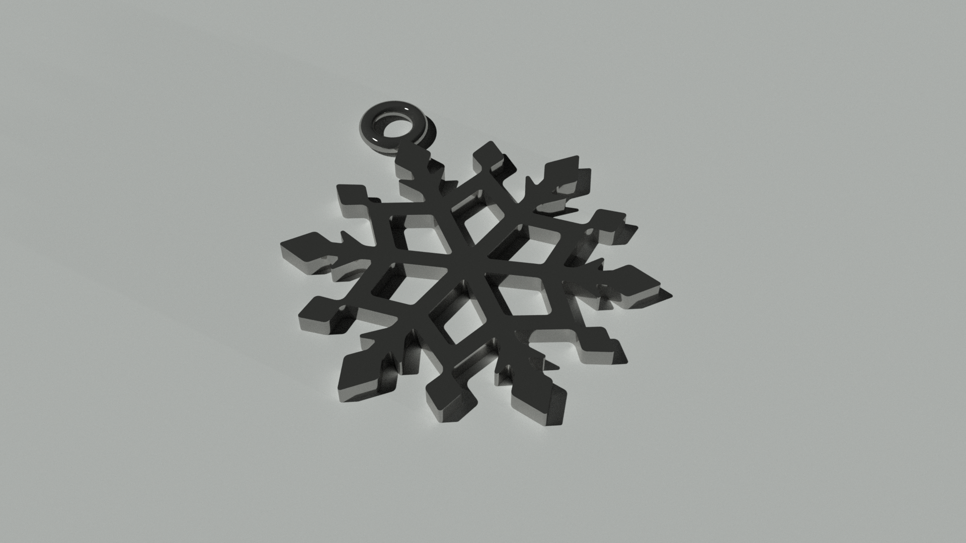 Mini Snowflake Earring