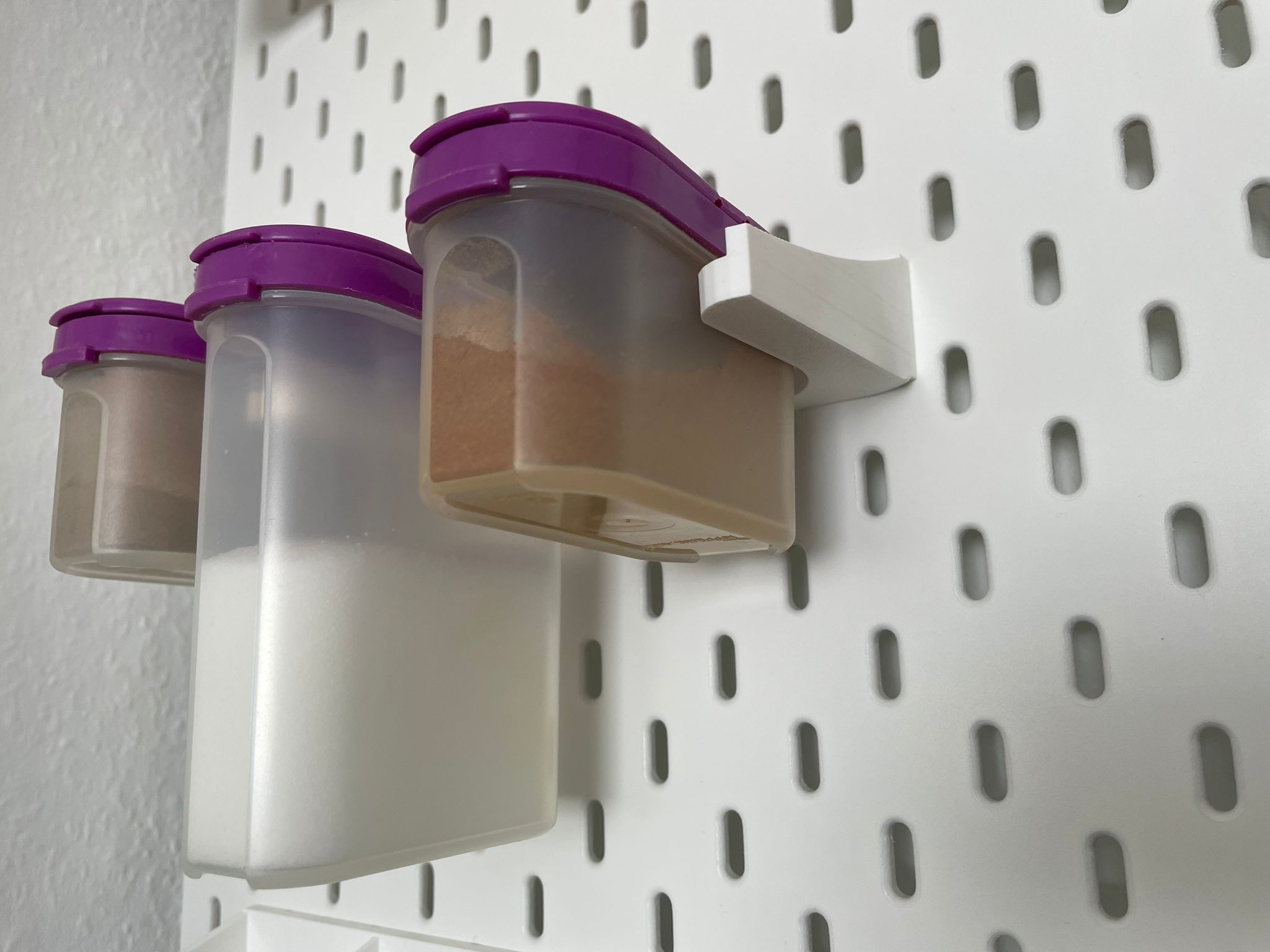 IKEA Skadis Holder for Tupperware Spice dwarfs / giants