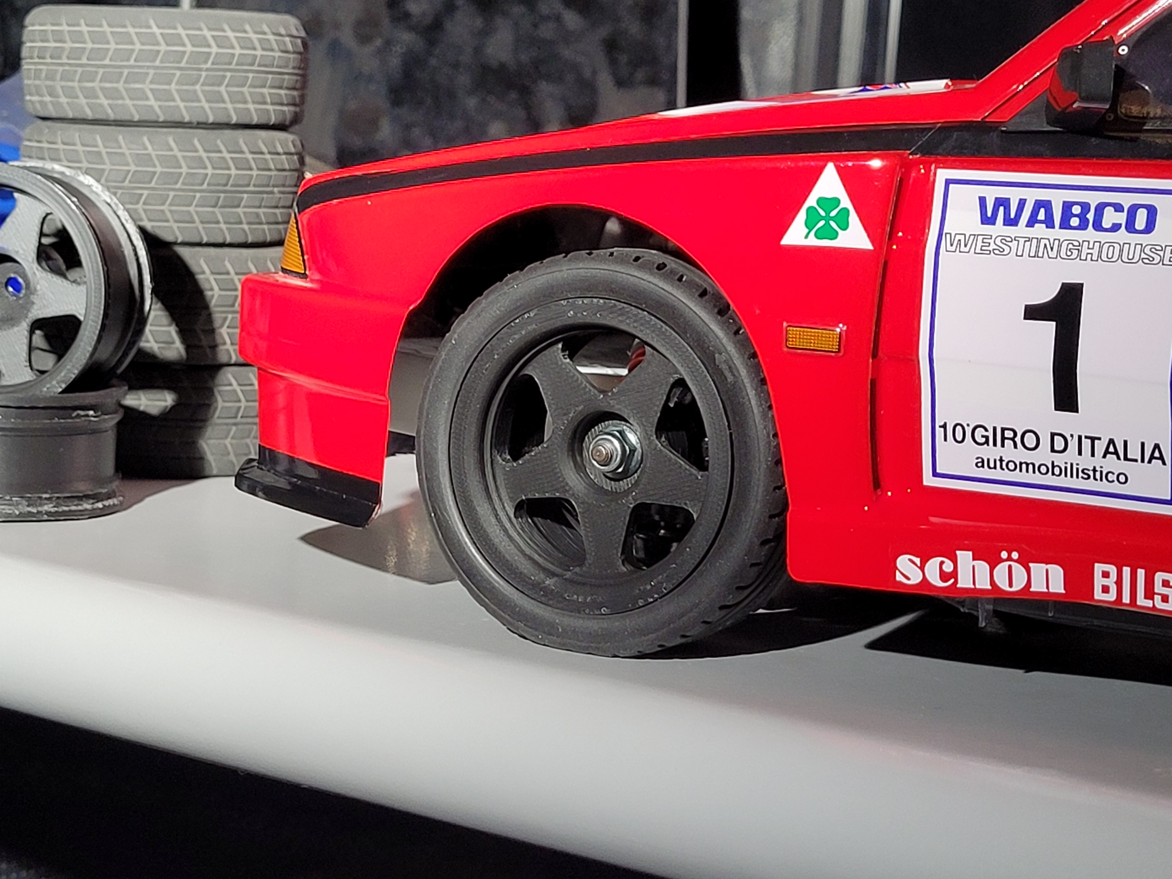 RC Rim 1:10 26mm - Alfa Romeo 75 Turbo Evoluzione