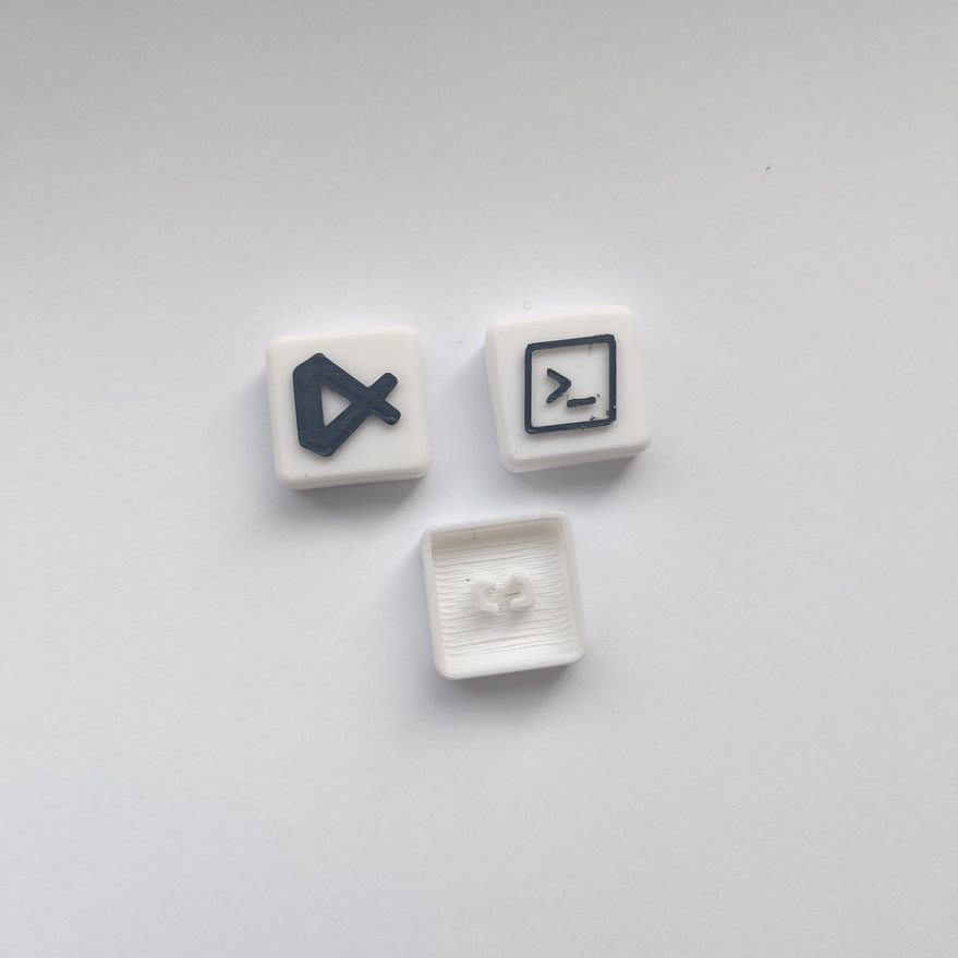 Keycap VScode Powershell Por Camilla Descargar Modelo STL Keycap vscode powershell por camilla descargar modelo stl