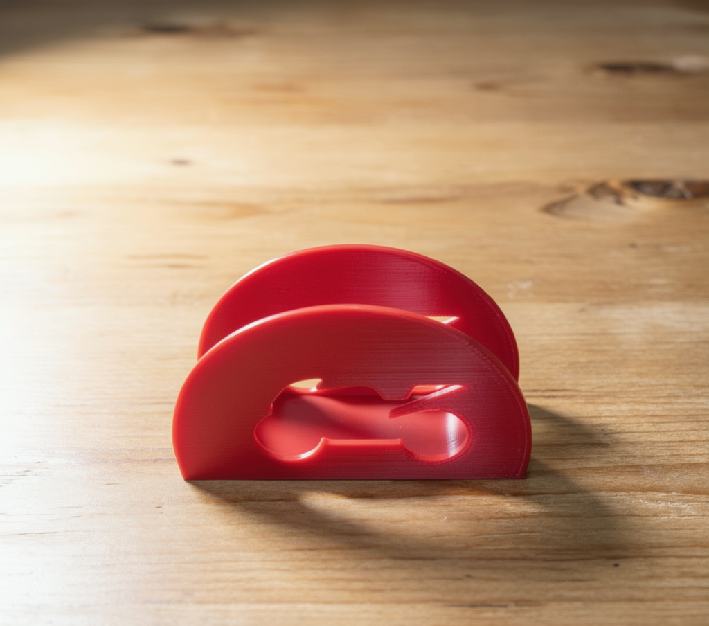 3D Printed Napkin Holder Moto Design