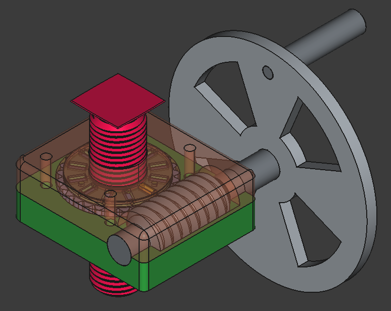 screw rod elevator