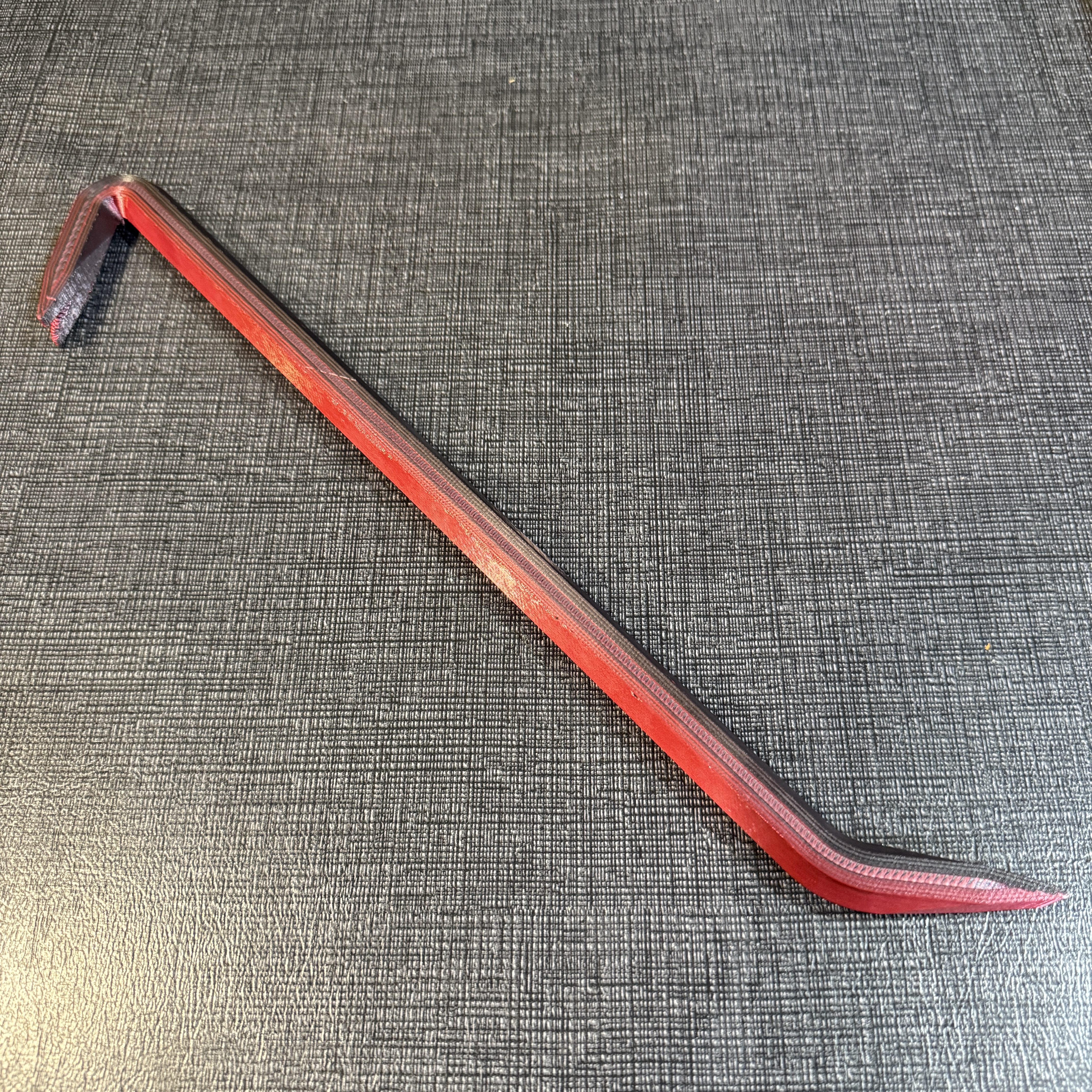 ~375mm single piece crowbar