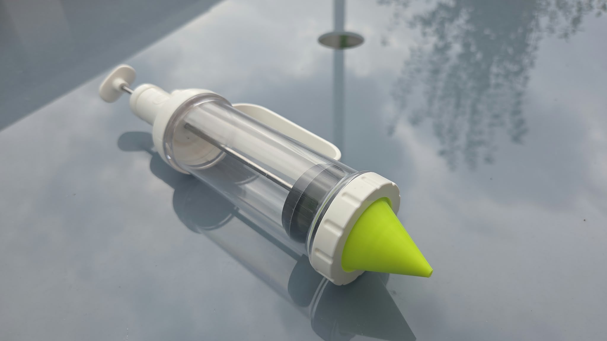 Fine Chocolate & Detail Nozzle for Dr. Oetker One-Hand Decorating Syringe (Einhand-Garnierspritze)