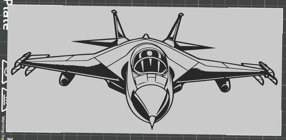 Generic Jet 9 wall art