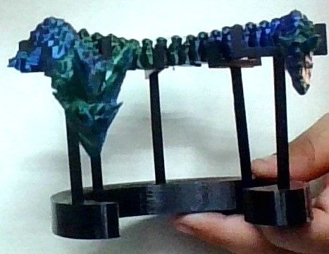 Articulated dragon stand