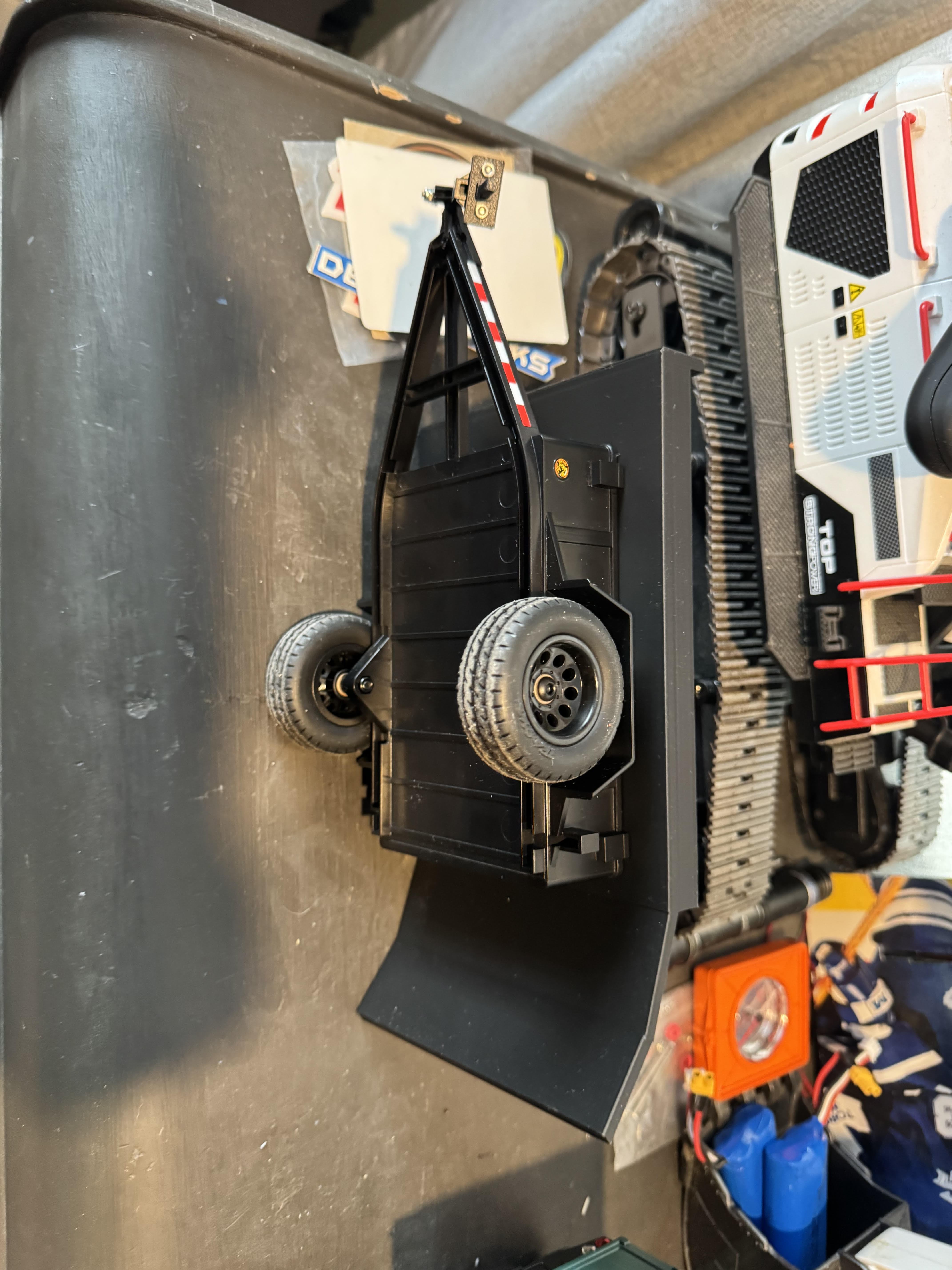 NEW!  TRX4M TRAILER FLAT BED MOD now with ramps and improved deck
