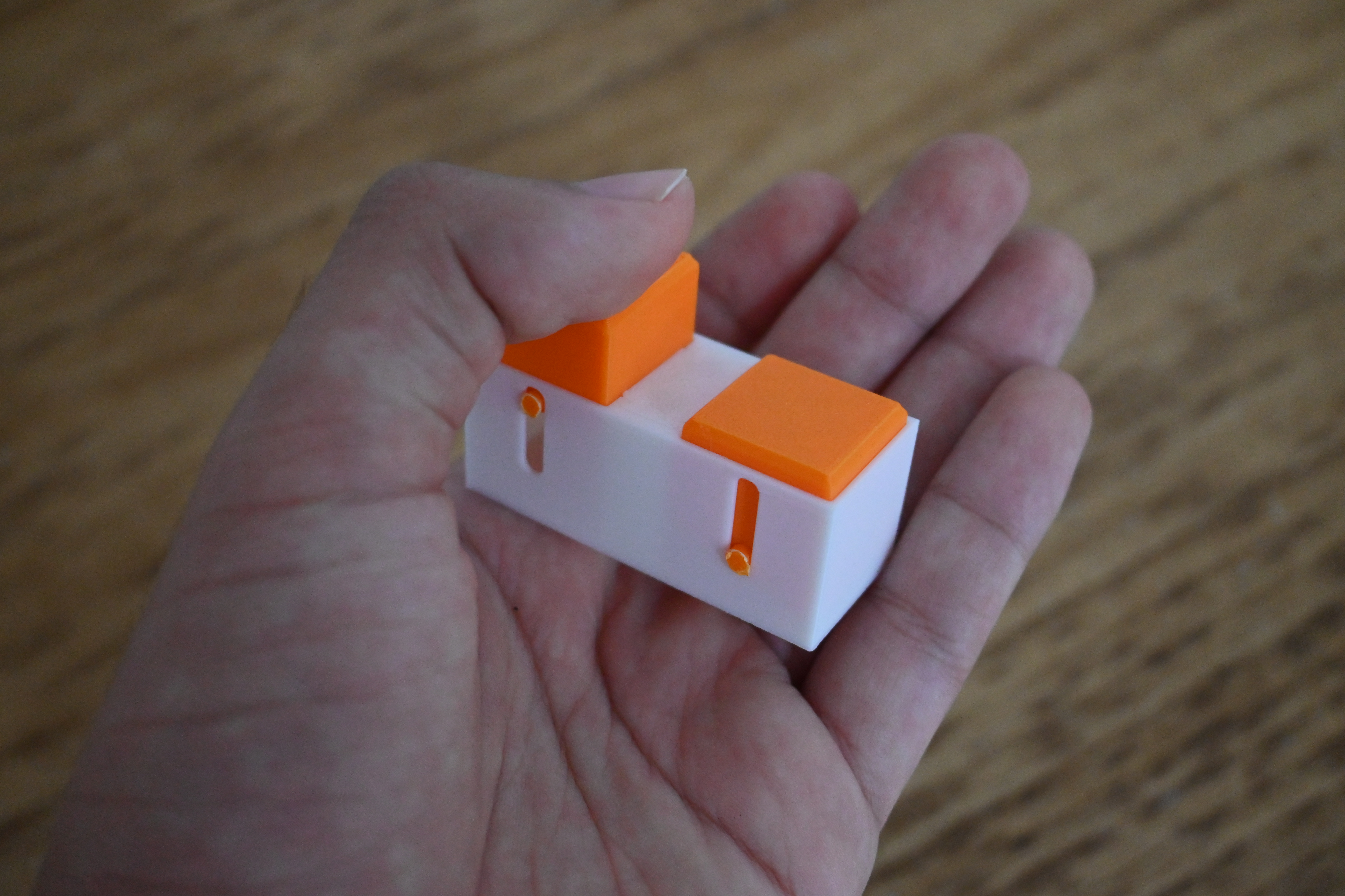 Miniatura 6 do modelo 3D Double button fidget