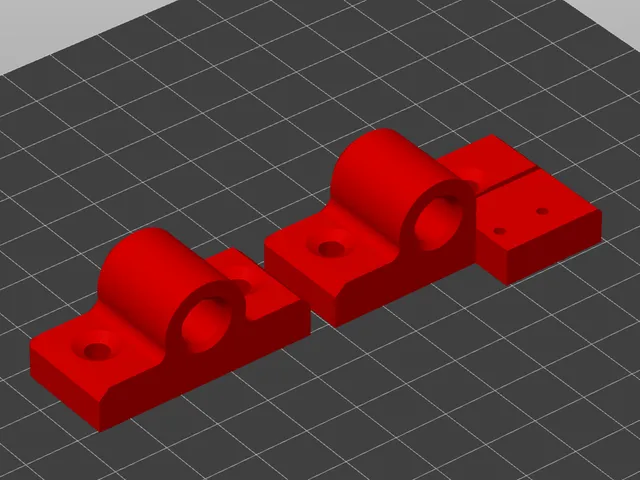 Anet A8 plus y rod supports