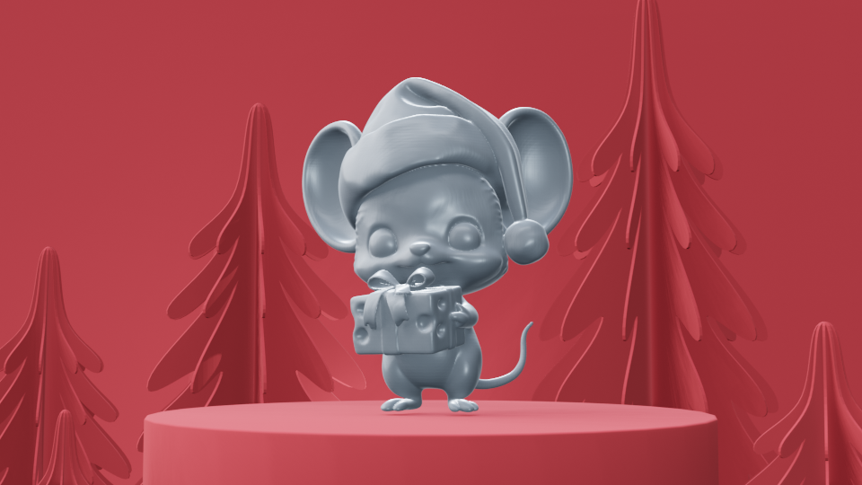 Miniatura 6 do modelo 3D Chibi Mose