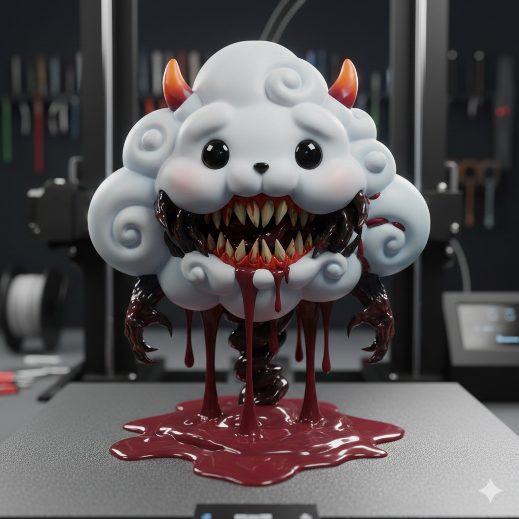 Very angry little cloud