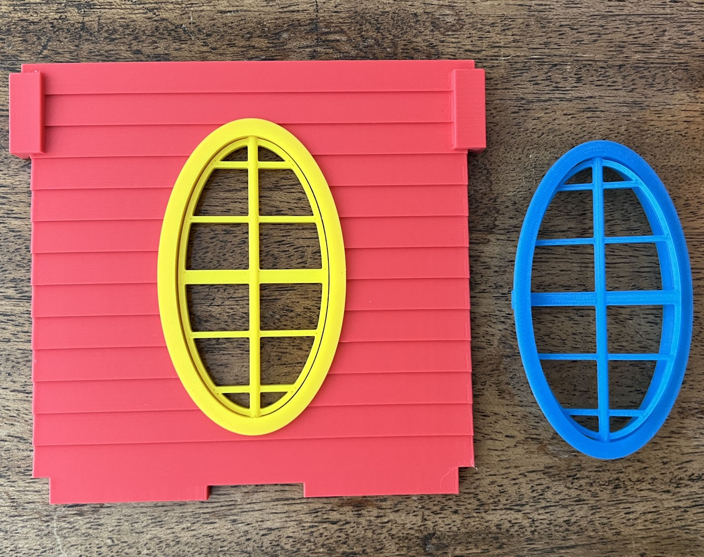 Playmobil Western house oval window