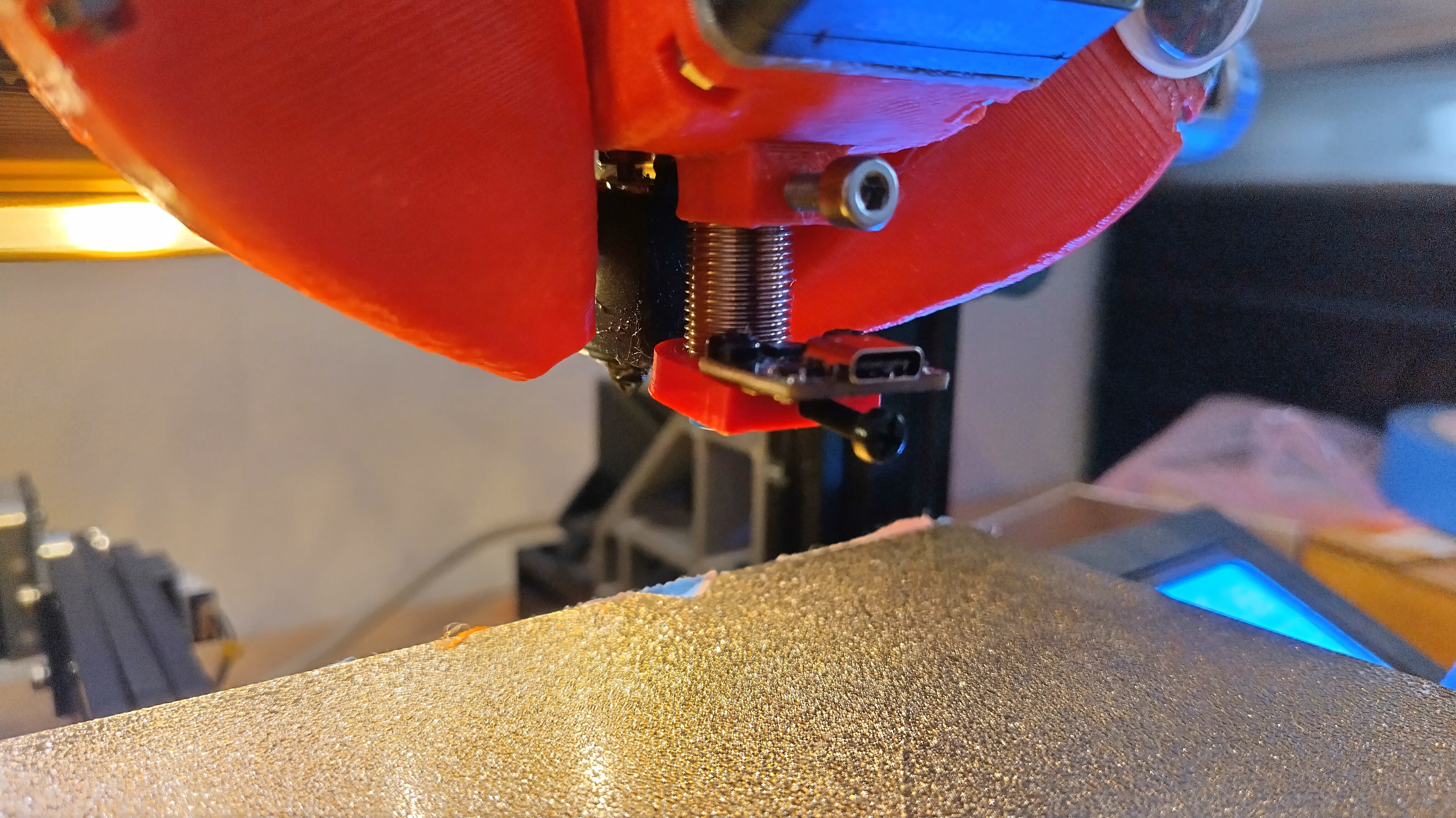 ADXL345 to M12 probe mount