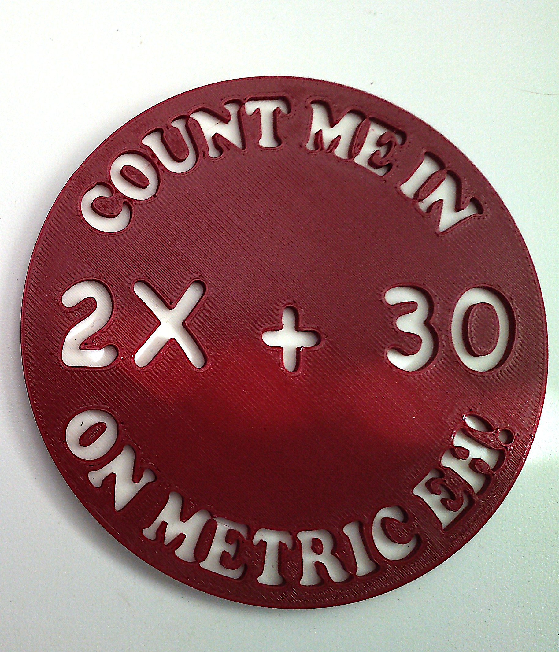 Count Me in on Metric