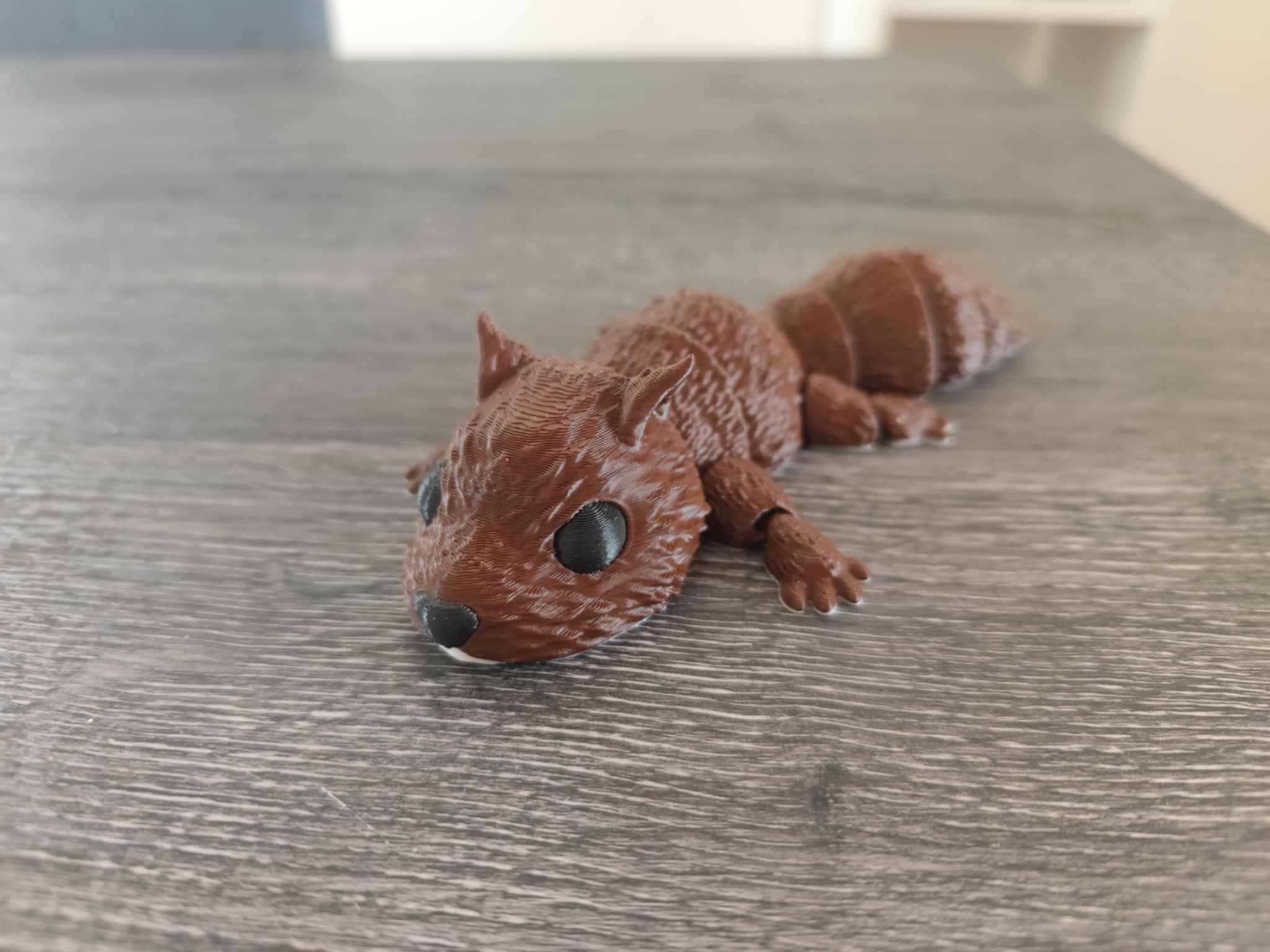 Miniatura 2 do modelo 3D Cute Flexi Squirrel