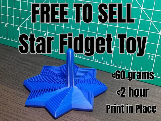 FREE TO SELL STAR FIDGET