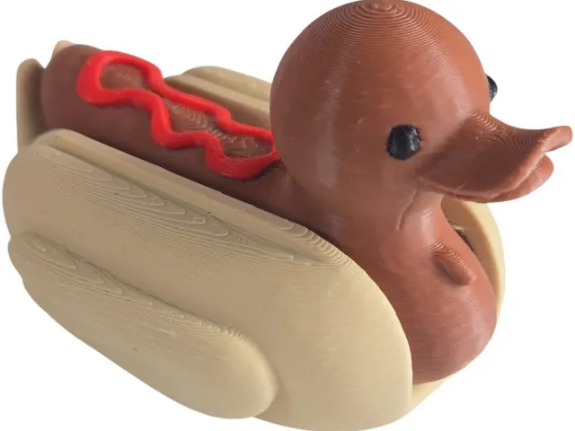 hotdog duck