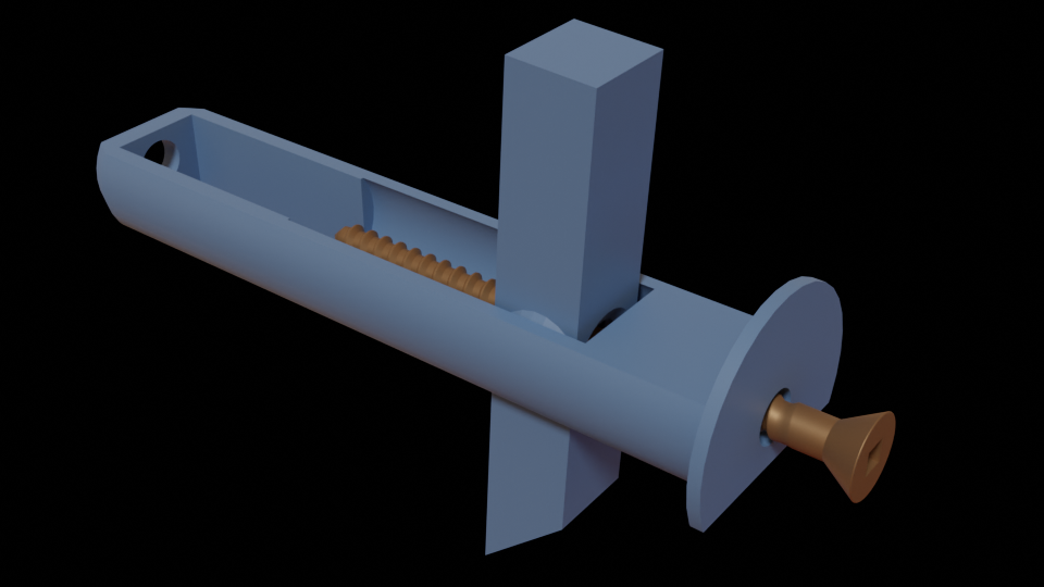 Flip Anchor for Drywall (OpenSCAD)