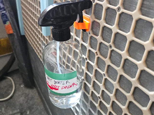 OpenGrid Spray Bottle Holder
