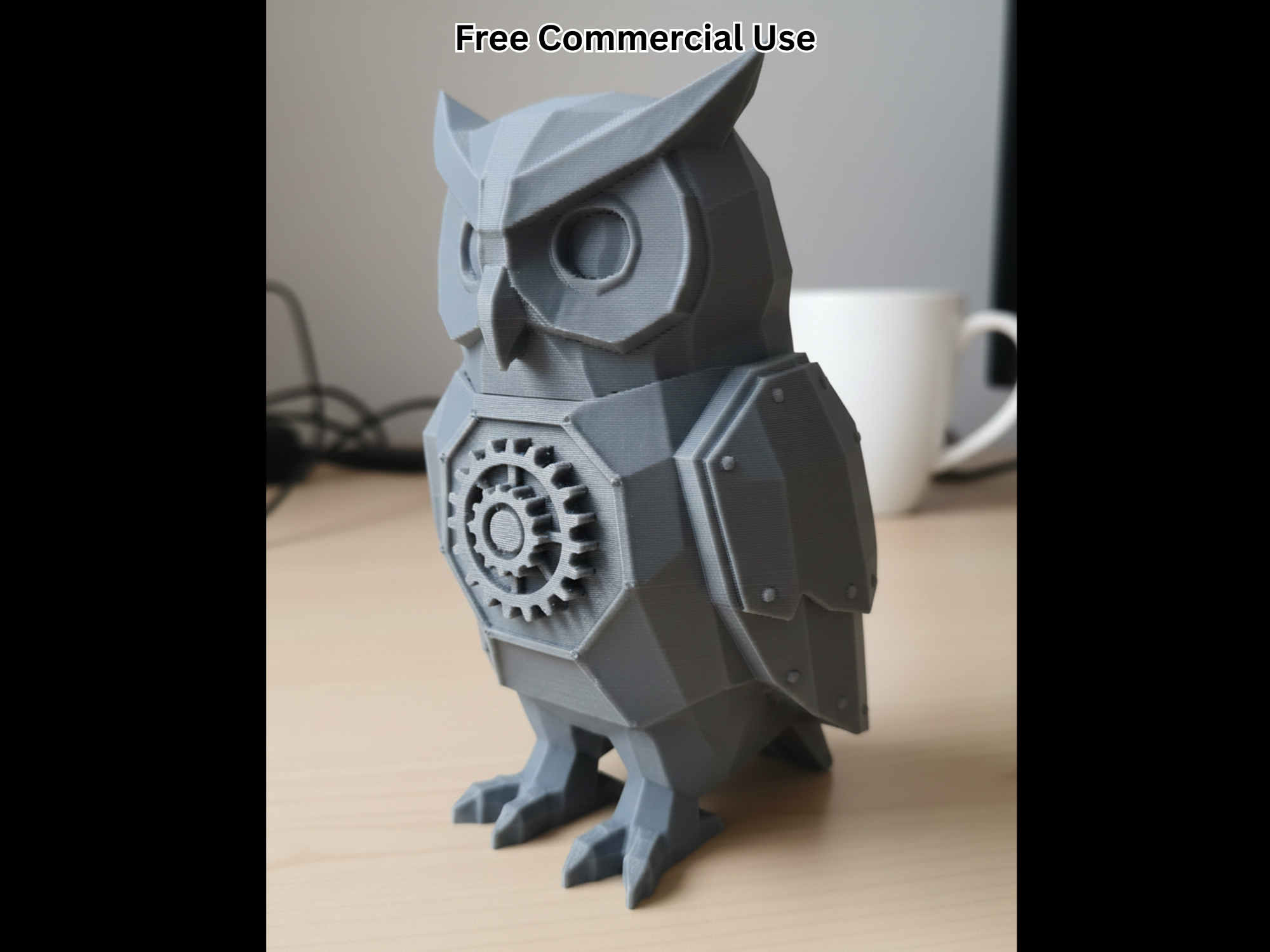 Steampunk Owl Character