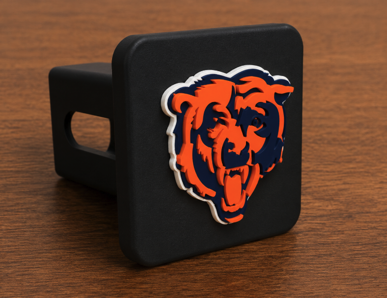 Chicago Bears Tow Hitch Cover