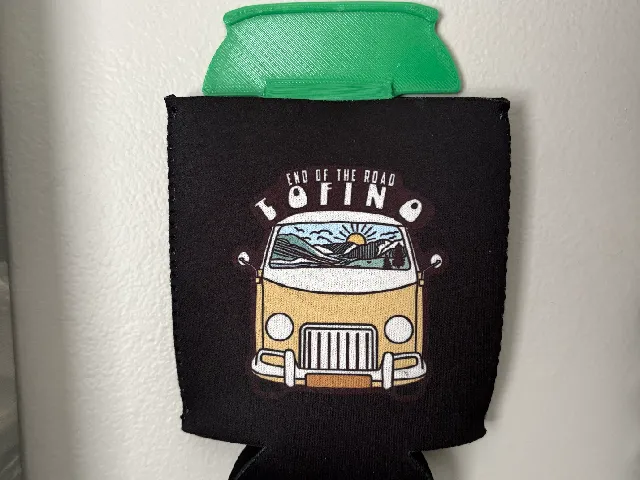 Can Koozie wall holder