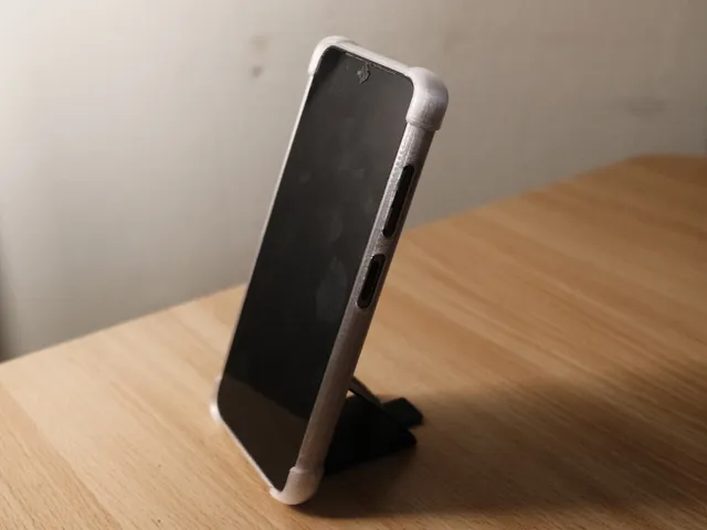 Fairphone4 Case with integrated horizontal/vertical stand