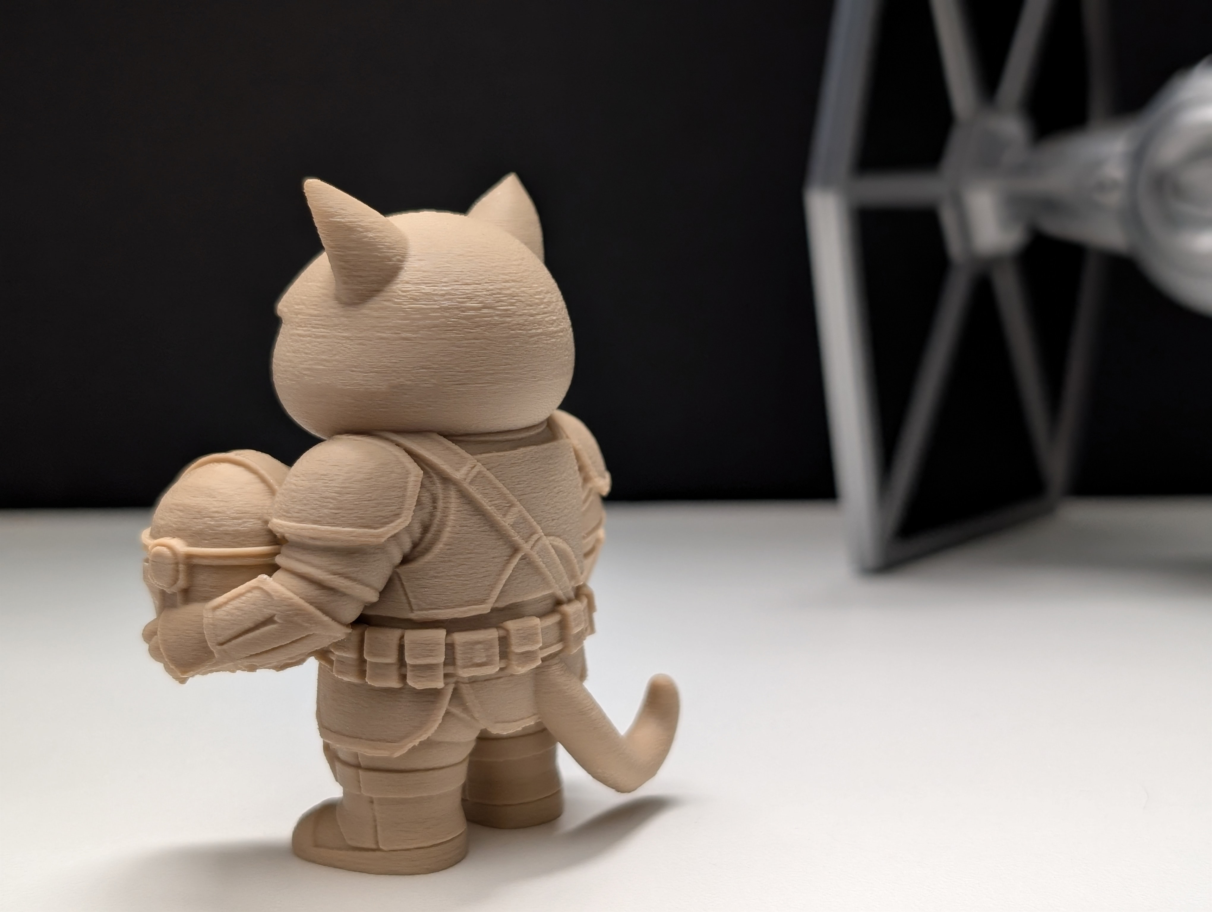 Miniatura 7 do modelo 3D Grumpy Cat Mandalorian