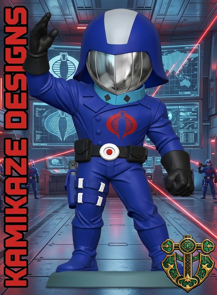 Cobra Commander Inspired Chibi