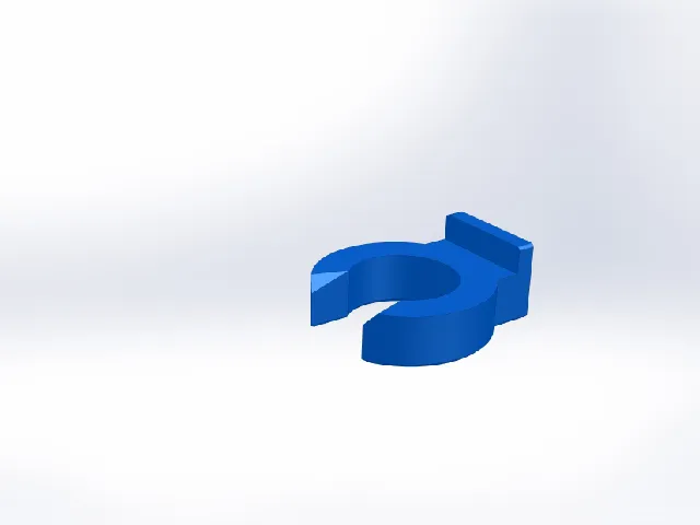 Tube clip on the filament sensor QIDI Tech X-Max 3