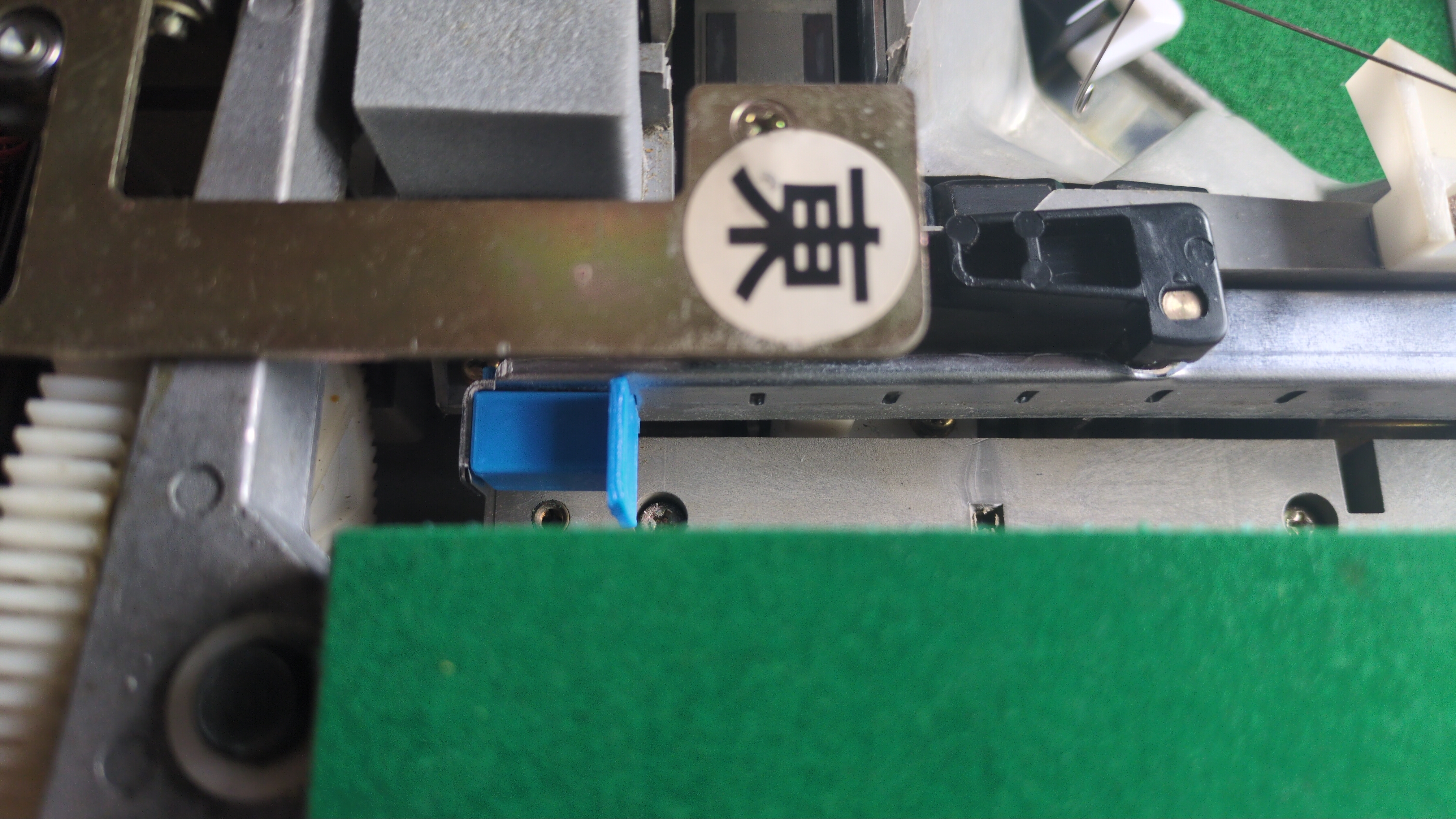 Count stopper for KJ-8310C mahjong table