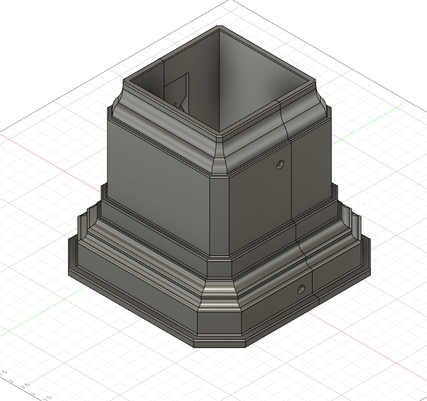 Post Skirt To Fit 4" x 4" Post, 7" high