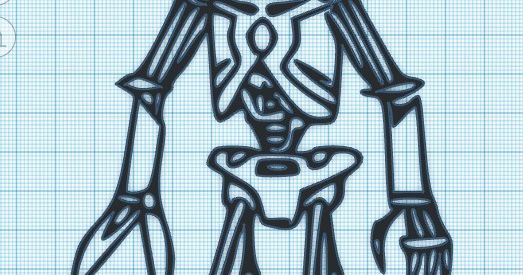 Cybernetic Ghost of Christmas Past From the Future- athf - wall art by - Robot Ghost Of Christmas Past From The Future