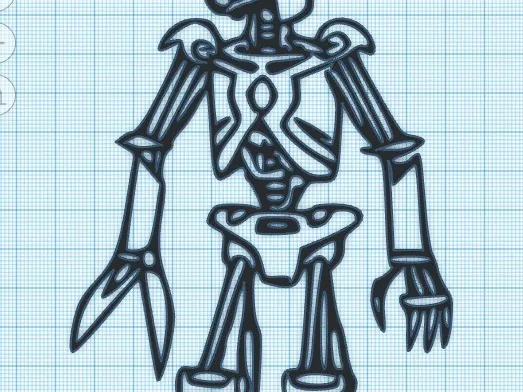 Cybernetic Ghost of Christmas Past From the Future- athf - wall art