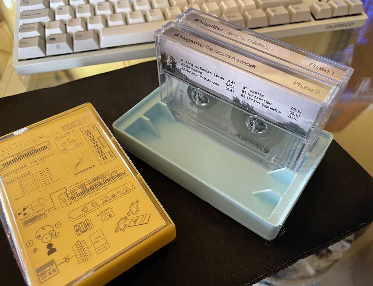 Gridfinity audio cassette tape  holder